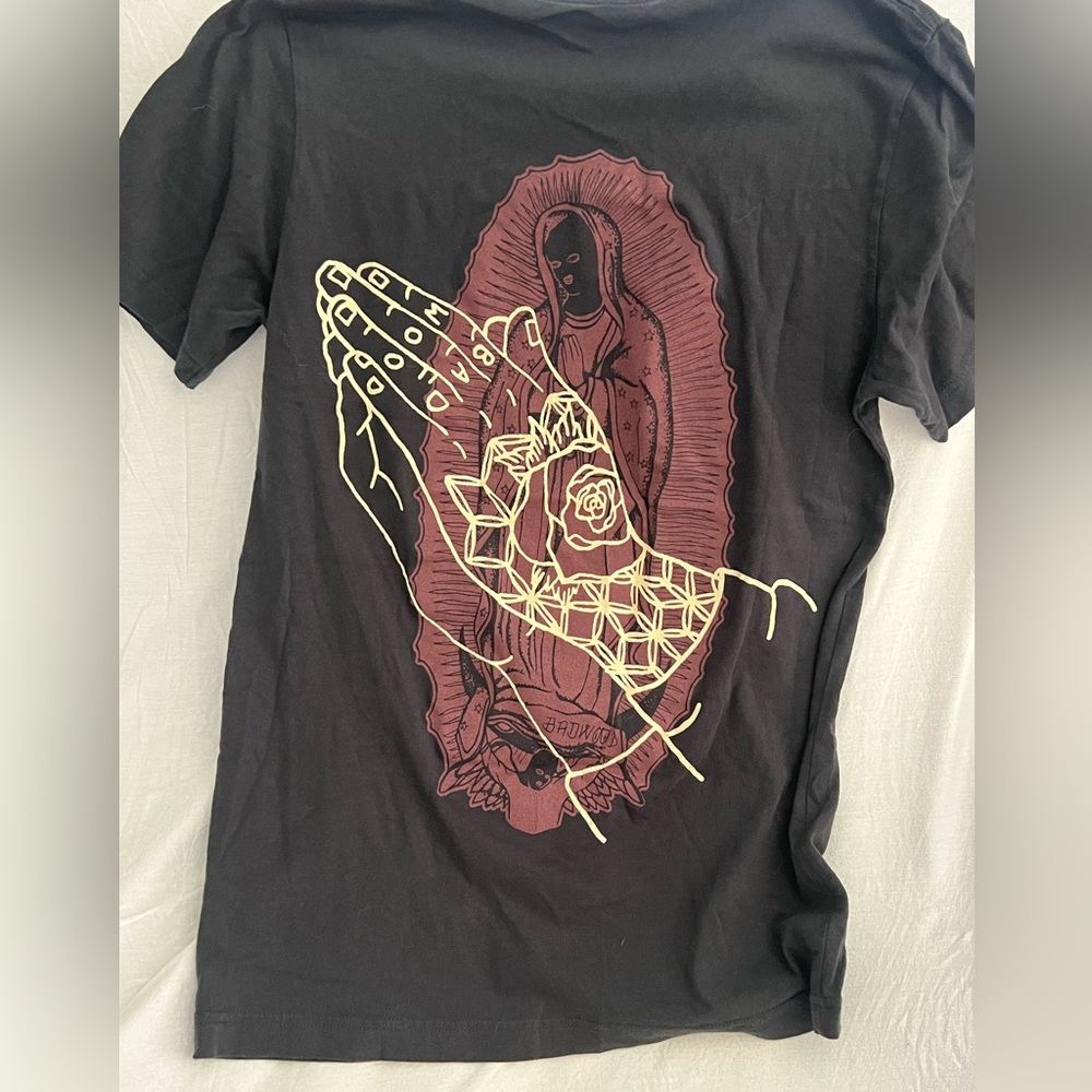 Badwood limited addition Our lady of bad habits tshirt size small